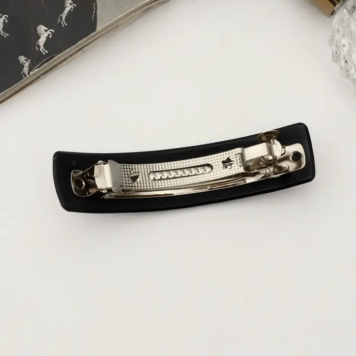 Заколка - автомат для волос &laquo;Блеск ночи&raquo;, 9 см