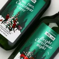 Подарочный набор новогодний: гель для душа, пена для ванны и мочалка, URAL LAB Подарочный набор новогодний: гель для душа, пена для ванны и мочалка, URAL LAB