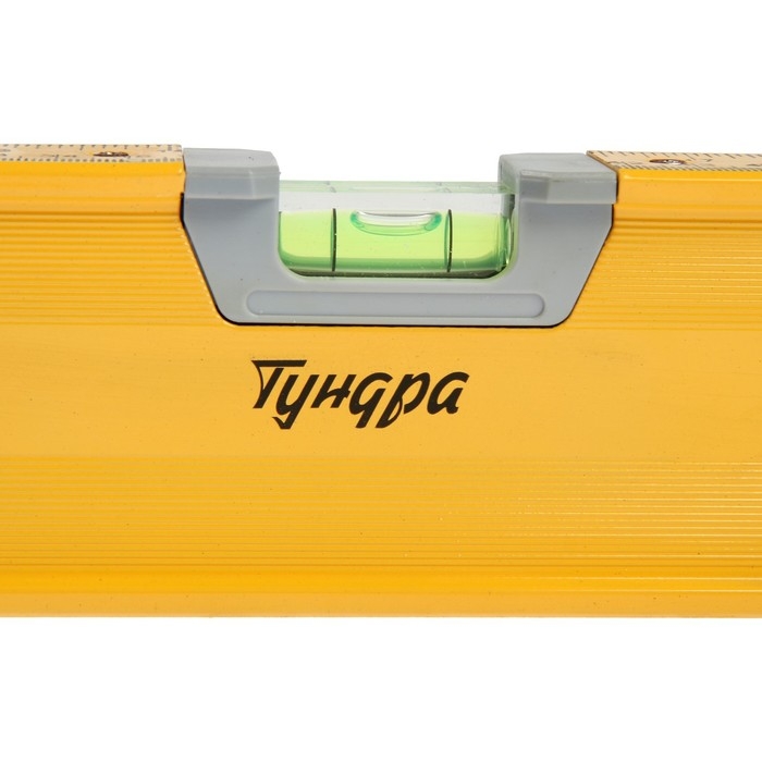 Уровень алюминиевый магнитный ТУНДРА, фрезерованный, эргономичные ручки, 3 глазка, 800 мм Уровень алюминиевый магнитный ТУНДРА, фрезерованный, эргономичные ручки, 3 глазка, 800 мм