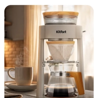 Портативная кофеварка-пуровер КТ-7570 - 0.35 л Портативная кофеварка-пуровер КТ-7570 - 0.35 л