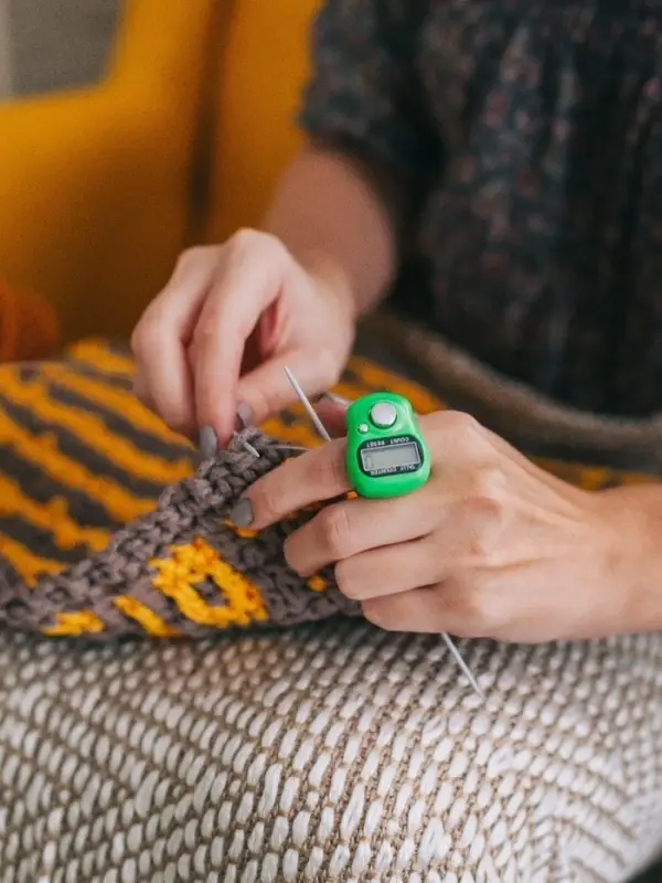 Счётчик рядов электронный, на ремне, 10&times;3 см, МИКС