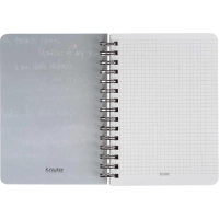 Тетрадь общая Kroyter 80л,клет,А5,скреп,обл.карт,Girl,диз.в асс.65123