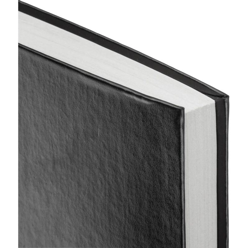 Ежедневник недатированный Attache Economy,бумвин.,черный,А5,128х200мм,160л