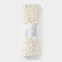 Коврик для дома LaDо́m, букли, плотность 1400 г, 50&times;80 см, белый