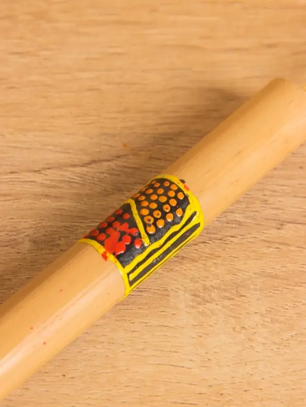 Сувенирный музыкальный инструмент «Свисток», 15.5×1.5×1.5 см, бамбук