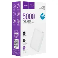 Внешний аккумулятор 5000 mAh J158 HOCO белый