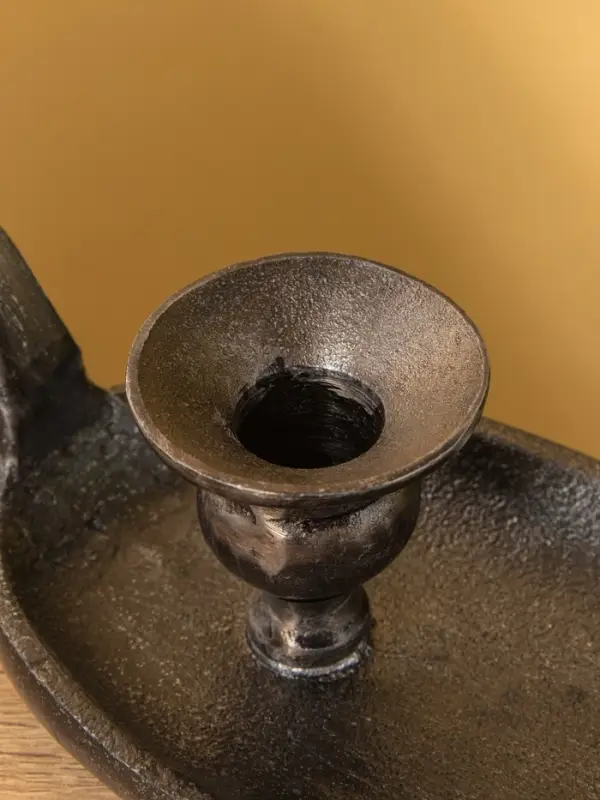 Подсвечник "Ретро серия Лондон" алюминий 21х10х6 см