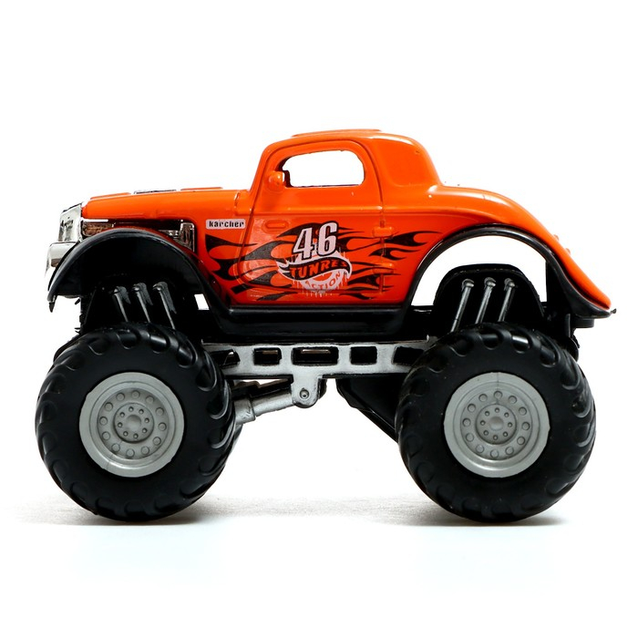 Машина металлическая «Биг-фут», инерционная, МИКС Машина металлическая «Биг-фут», инерционная, МИКС