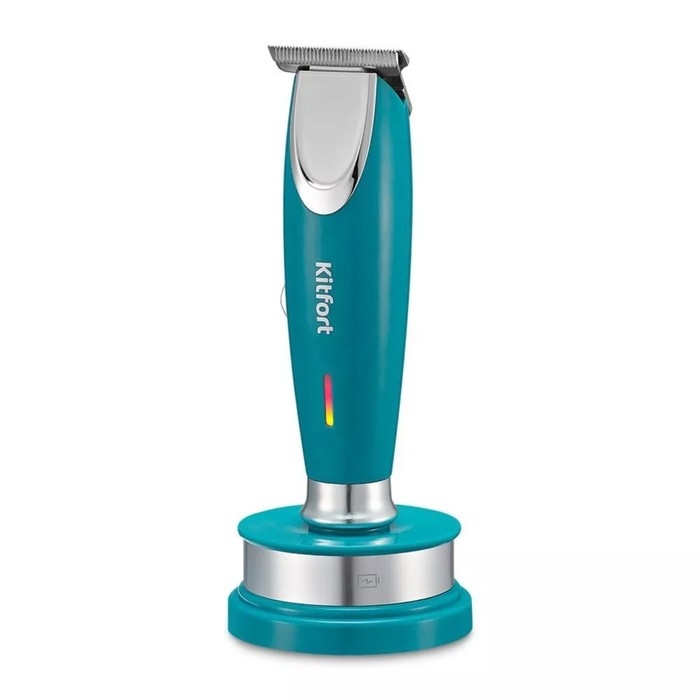 Триммер Kitfort КТ-3110, 4 насадки, АКБ, бирюзовый Триммер Kitfort КТ-3110, 4 насадки, АКБ, бирюзовый