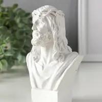 Фигурка гипс &laquo;Бюст: Иисус&raquo;, 14.5&times;9&times;6.5 см