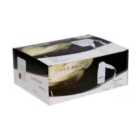 Фен LGE-006, 1300 Вт, настенный, 2 скорости, крепление, белый