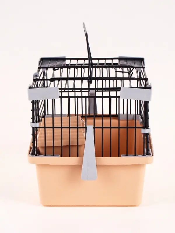 Клетка-мини для грызунов &laquo;Пижон&raquo; №1, 27&times;15&times;13 см, укомплектованная, бежевая