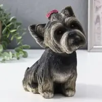 Копилка Щенок Йорк, темный