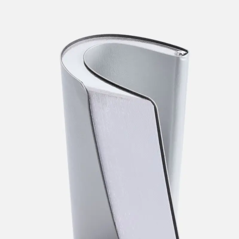 Ежедневник Nebraska Flex, недатированный, серебристый Ежедневник Nebraska Flex, недатированный, серебристый