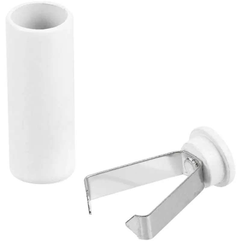 Наконечник для шнурка Nozzle, ver.2, белый Наконечник для шнурка Nozzle, ver.2, белый