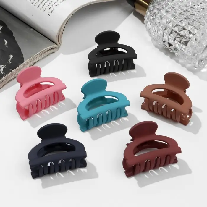 Крабик для волос «Матовый», дуга мини, 4 см, МИКС Крабик для волос «Матовый», дуга мини, 4 см, МИКС