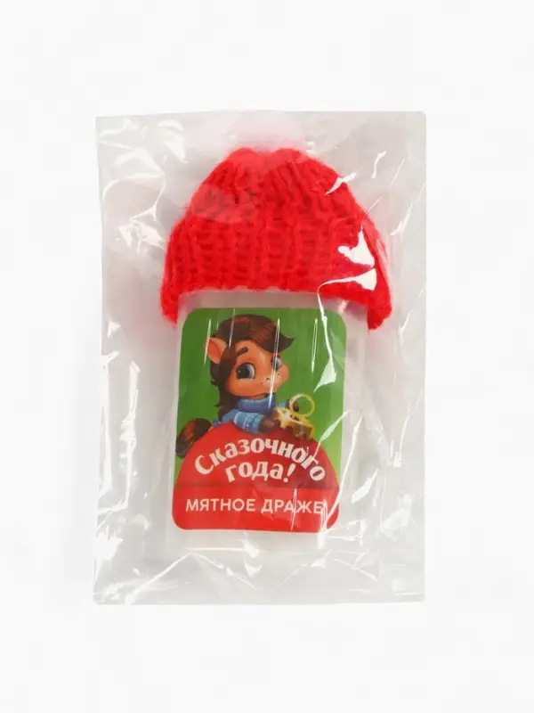 Конфеты драже в банке &laquo;Сказочного года&raquo;, с витамином С, мята, 18 г