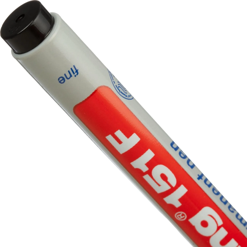 Маркер для глянц.поверх. EDDING E-151/1 F черный 0,6мм стираемый