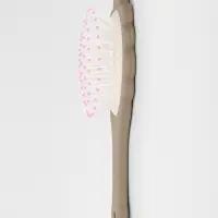 Расчёска - мини массажная, 17.5&times;7.3 см, коричневая