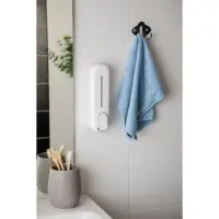 VETTA Дозатор для жидкого мыла настенный, 350мл, белый, ПВХ