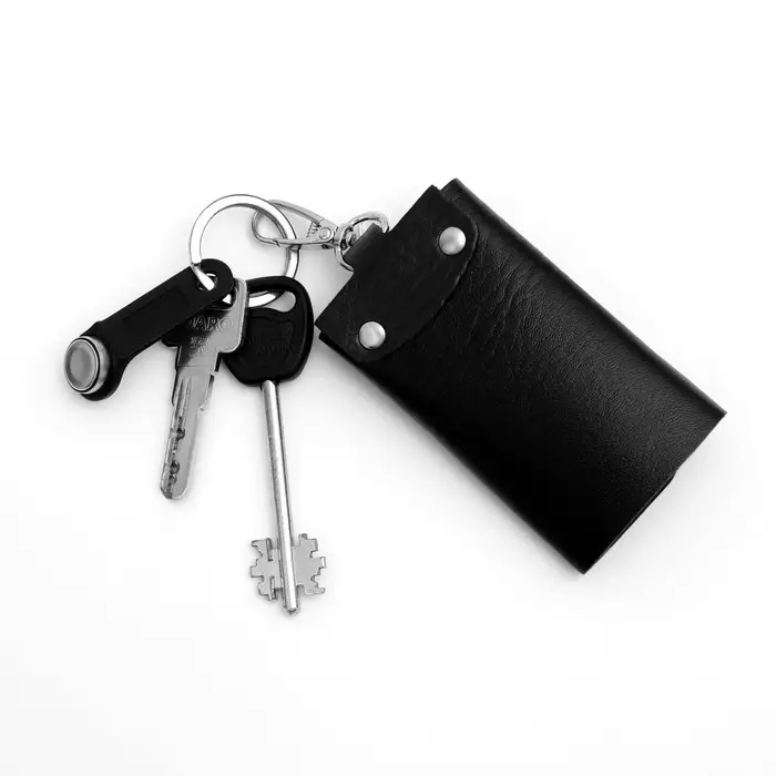 Ключница &laquo;President&raquo;, цвет чёрный, 10 х 5,5 см