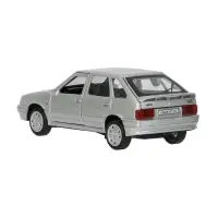 Машина металлическая LADA-2114, ретро - модель &laquo;Самара&raquo;, открываются двери, багажник, инерция, 12 см, серебристый