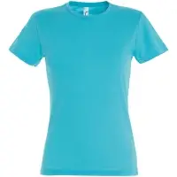 Футболка женская Miss 150, бирюзовая, размер L Футболка женская Miss 150, бирюзовая, размер L