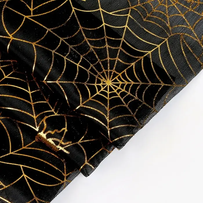 Ткань для рукоделия, трикотин &laquo;Паутинки&raquo;, лоскут 50&times;50 см