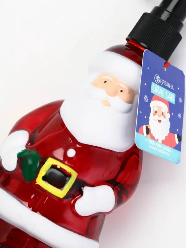 Ural Lab Милые персы гель для душа в формовом флаконе, 300 мл, зимняя свежесть