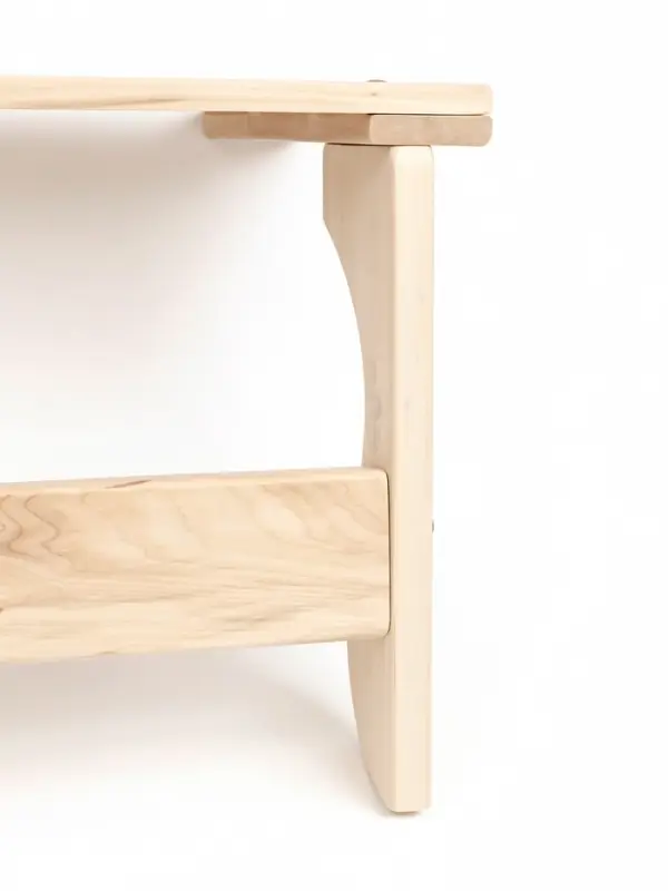 Полка - вешалка "Сосновская №2" 3 крючка 58х37х24 см