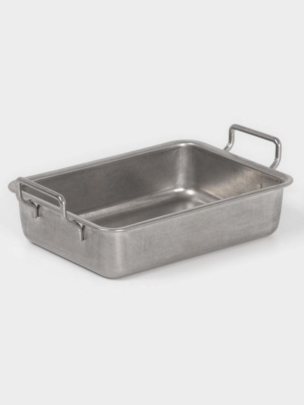 Противень для подачи 15х11х3,5см, 304 сталь Противень для подачи 15х11х3,5см, 304 сталь