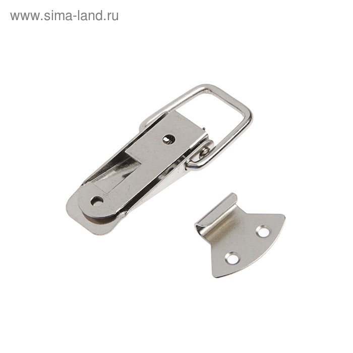 Замок-защелка на ящик Z16, 6,5 см, железный, с проушиной Замок-защелка на ящик Z16, 6,5 см, железный, с проушиной