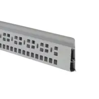 Плинтус напольный &laquo;Деконика&raquo;, 2200&times;70 мм, цвет 002 светло-серый