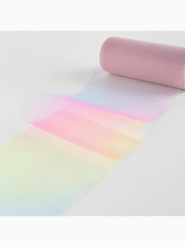 Фатин &laquo;Радуга&raquo;, 15 см, 23&plusmn;1 м, 11&plusmn;1 г/м&sup2;, разноцветный