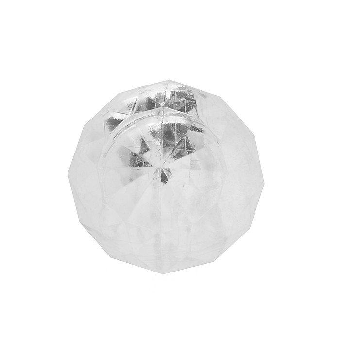 Ручка-кнопка CAPPIO PK114, d=30 мм, пластик, цвет хром, 8 шт Ручка-кнопка CAPPIO PK114, d=30 мм, пластик, цвет хром, 8 шт