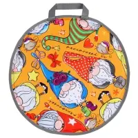 Ледянка мягкая Gnome, круглая, двухместная, цвет МИКС