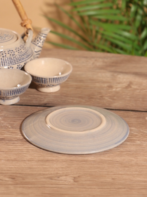 Набор для чаепития «Айша» керамический, чайничек + 2 пиалы