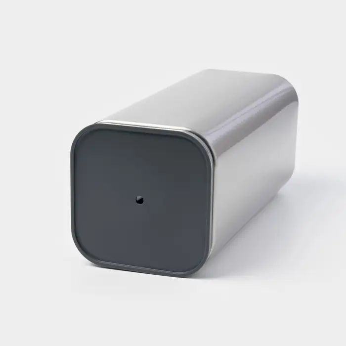 Подставка для ножей и ножниц Magistro &laquo;Металлик&raquo;, 10&times;10&times;23 см, серебристая