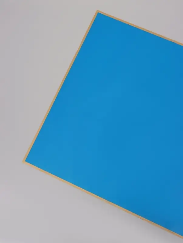 Пленка флористическая для цветов, &laquo;Бронзовая полоса&raquo;, синяя, 57&times;57 см