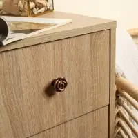Ручка-кнопка CAPPIO Rose 01, цвет медь