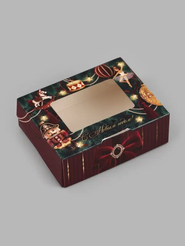 Коробка подарочная, самосборная &laquo;Щелкунчик&raquo;, 10&times;8&times;3.5 см