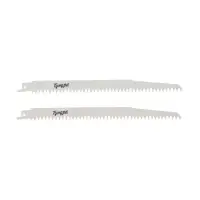 Полотна по дереву для сабельной пилы ТУНДРА, HCS, 215/240&times;5 мм, 2 шт.