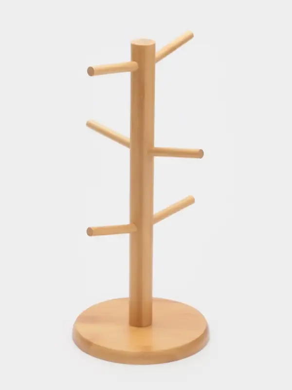 Держатель для кружек BellaTenero Bamboo, 14.5&times;32 см, бамбук