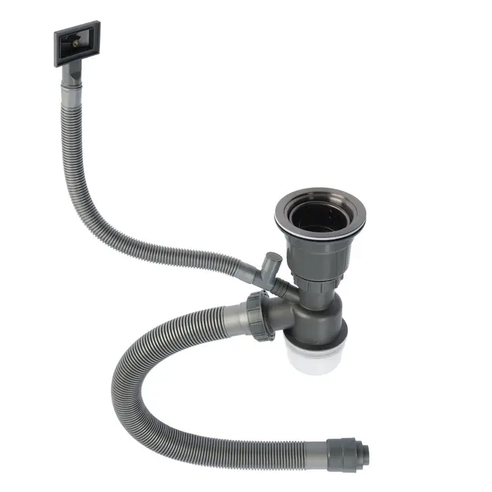 Сифон для мойки AFLORN AF90101F-1, 3 1/2 Сифон для мойки AFLORN AF90101F-1, 3 1/2", черный