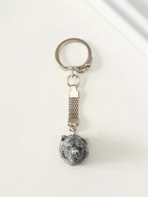 Брелок Брелок "Голова медведя маленькая" 2,5 см