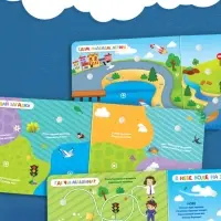 Книжка с липучками &laquo;Ехали машины&raquo; 12 стр.