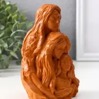 Фигура «Сила рода», 14×9.5×7 см, красная глина