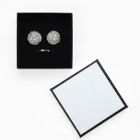 Набор коробочек подарочных 6 шт. под набор &laquo;Стиль&raquo;, 9&times;9 см, цвет чёрно-белый (10901369)