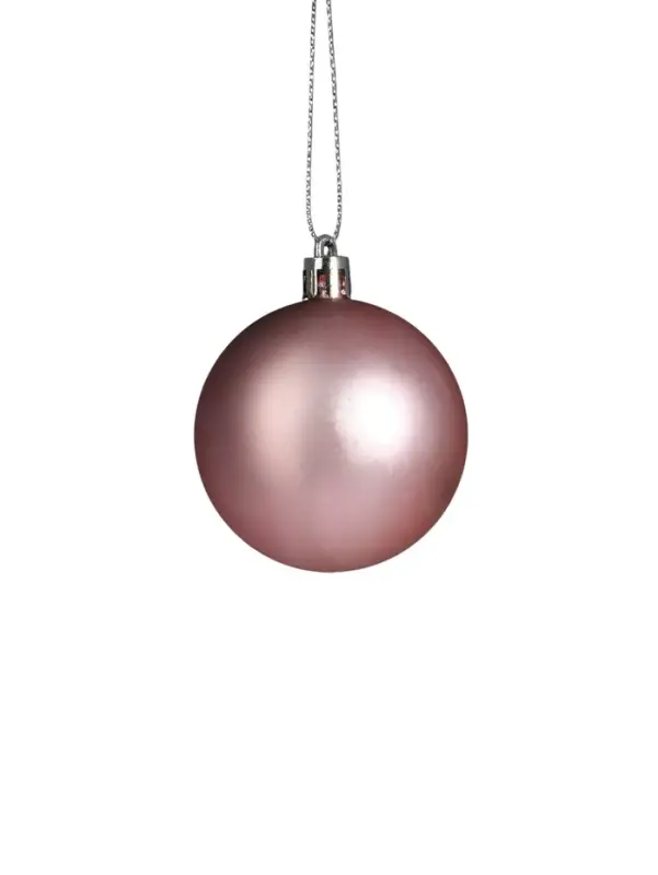 Ёлочные игрушки &laquo;Звёздный вечер&raquo;, новогодние, набор 22 шт., розовый