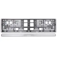 Рамка под номерной знак "карбон (светлый)" AVS RN-05